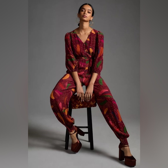 Farm Rio Wrap Jumpsuit - Picture 5 of 14